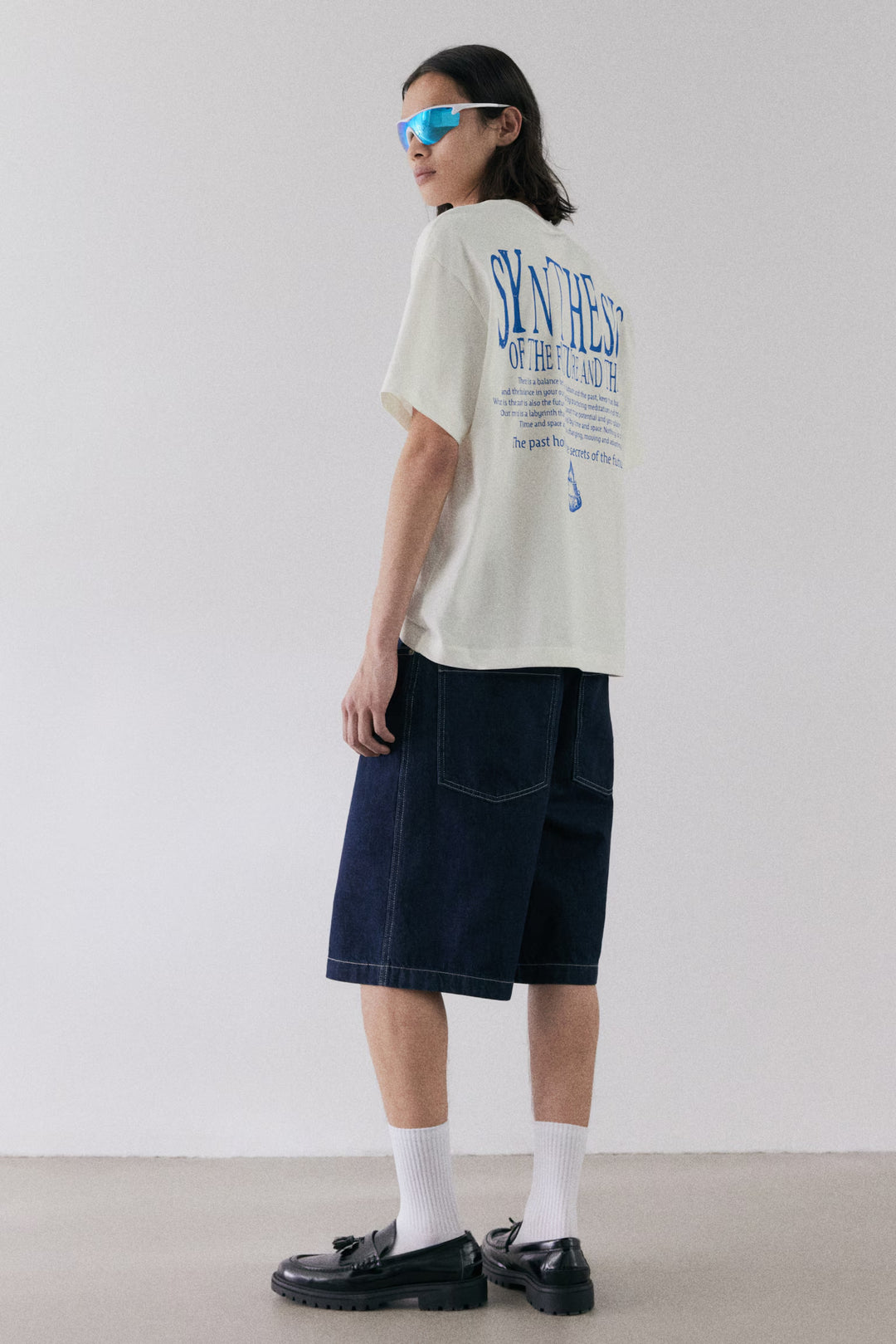 H&M Loose Fit Printed T-shirt