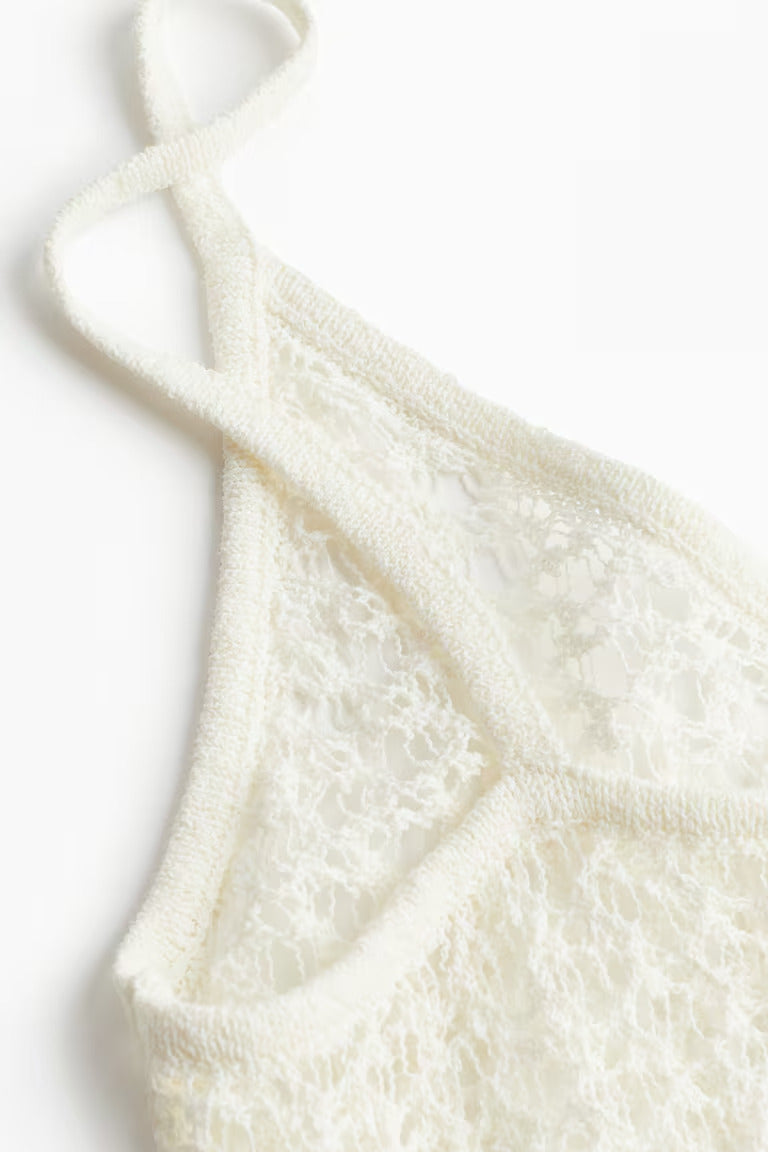 H&M Crochet-Look Beach Dress