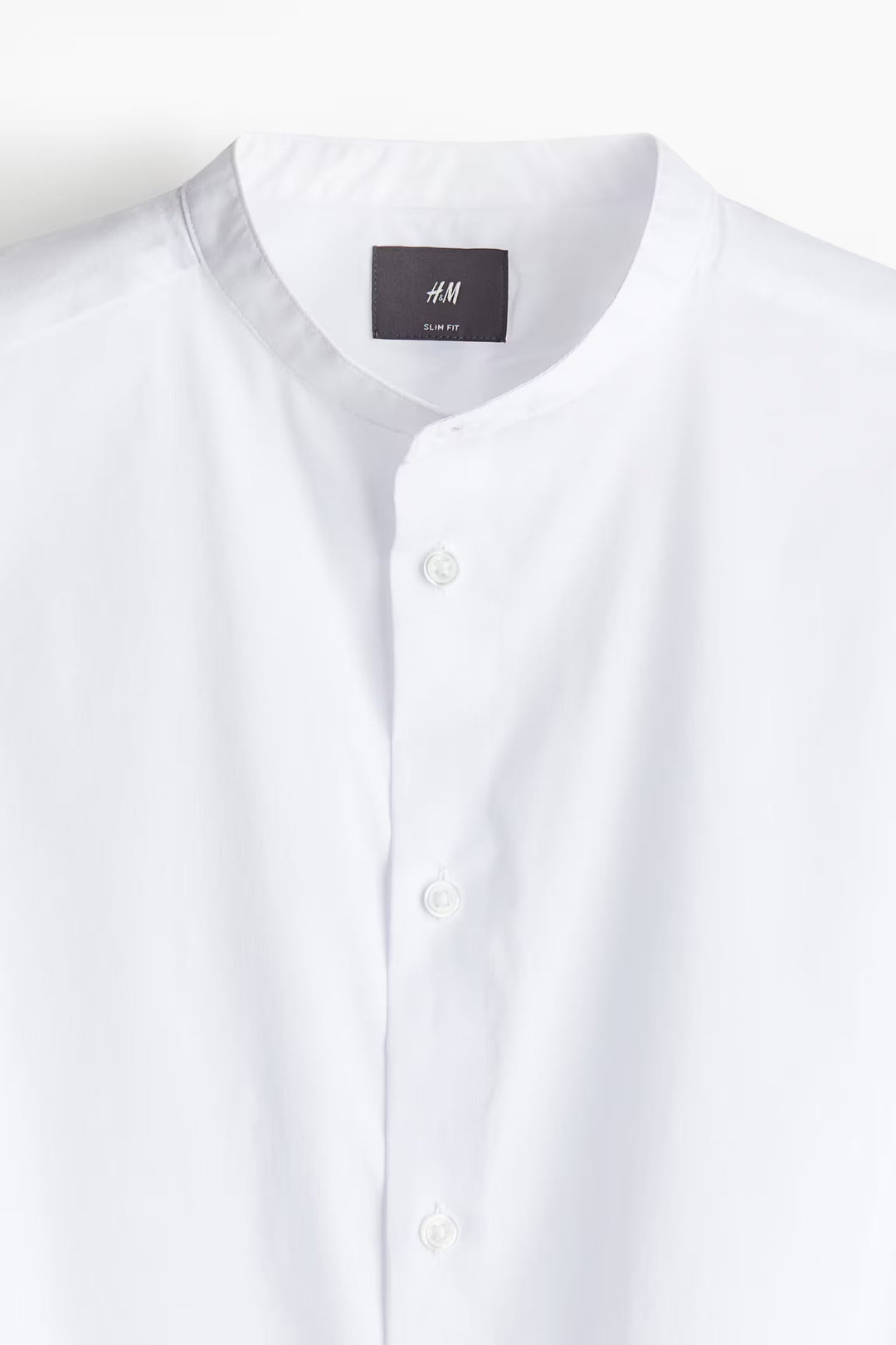 H&M Slim Fit Grandad shirt