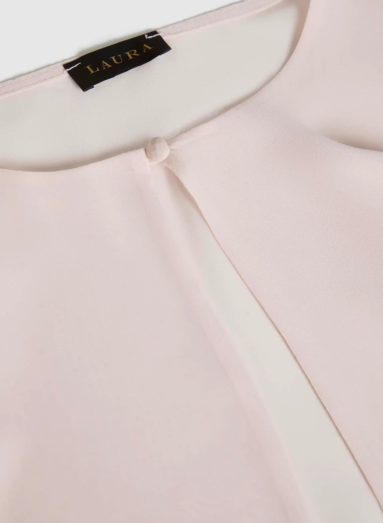LAURA Flared Sleeve Chiffon Bolero