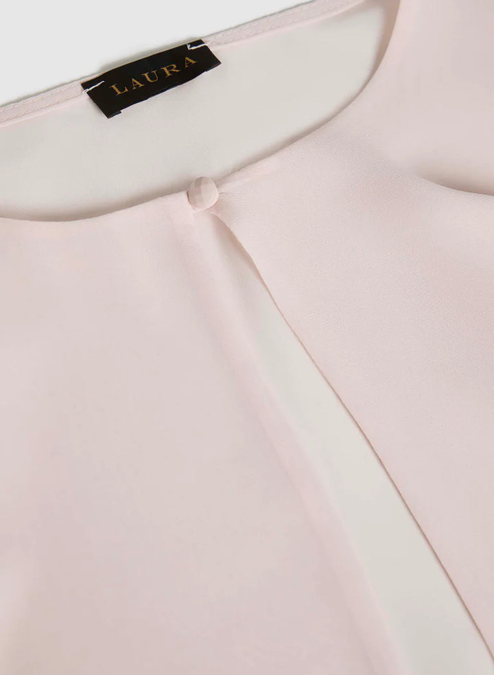 LAURA Flared Sleeve Chiffon Bolero