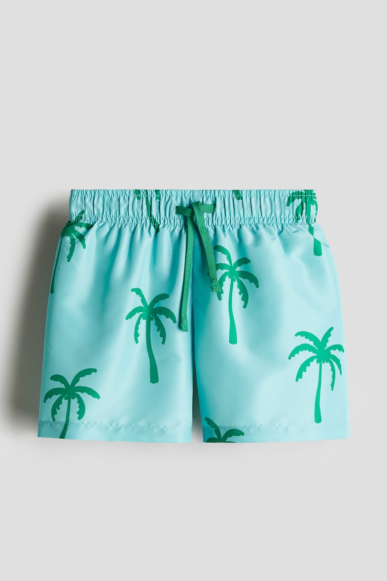 H&M Printed Swim Shorts