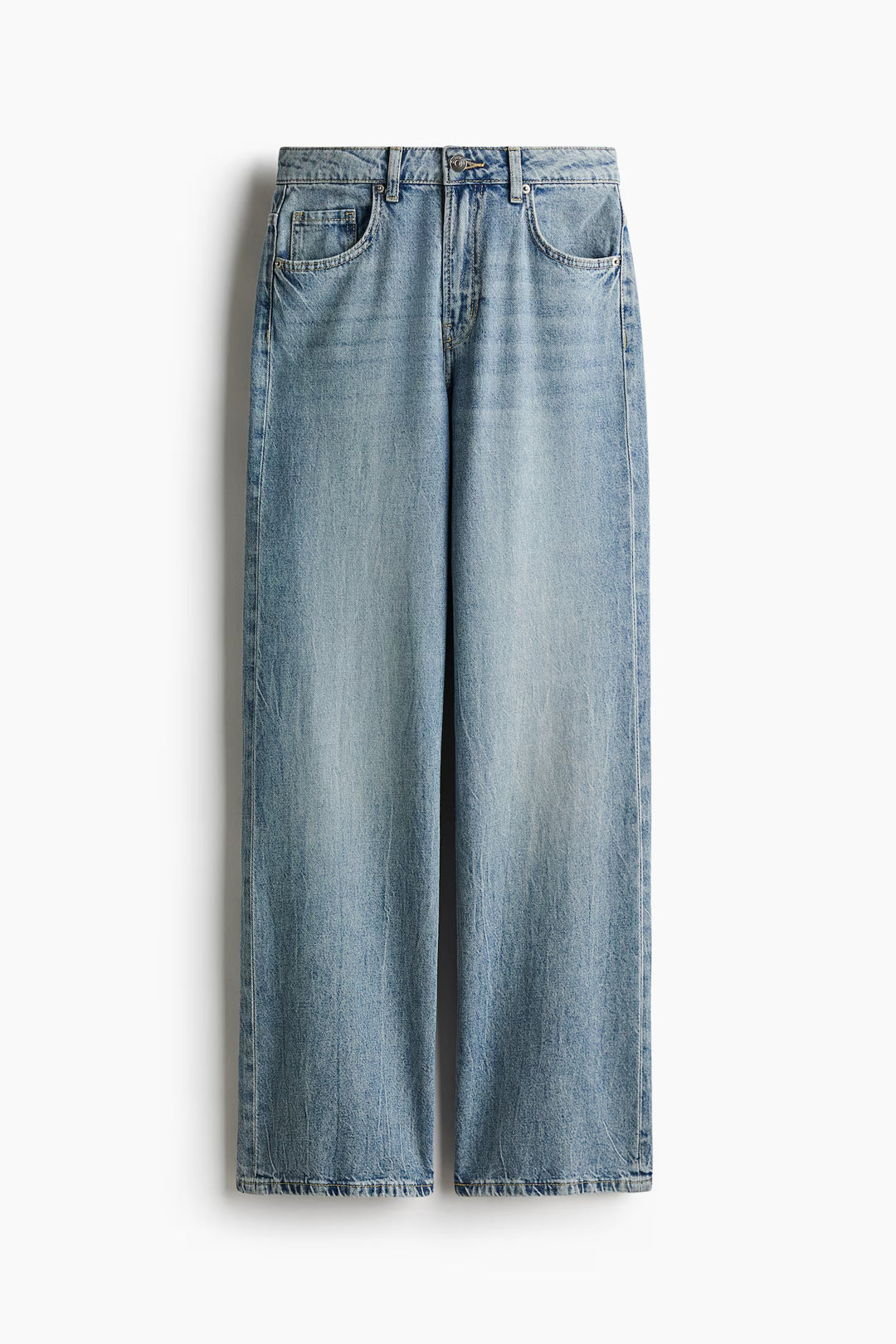 H&M Bleecker High Rise Wide Leg Jeans
