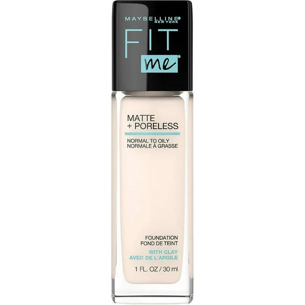 Maybelline New York Fit Me®, Matte + Poreless Liquid Foundation, Fit Me Matte + Poreless Foundation