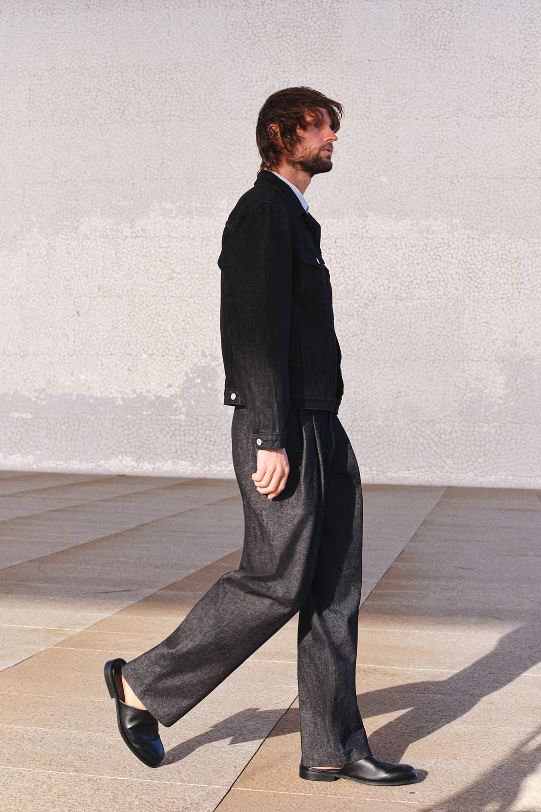 H&M Relaxed-Fit Denim Pants