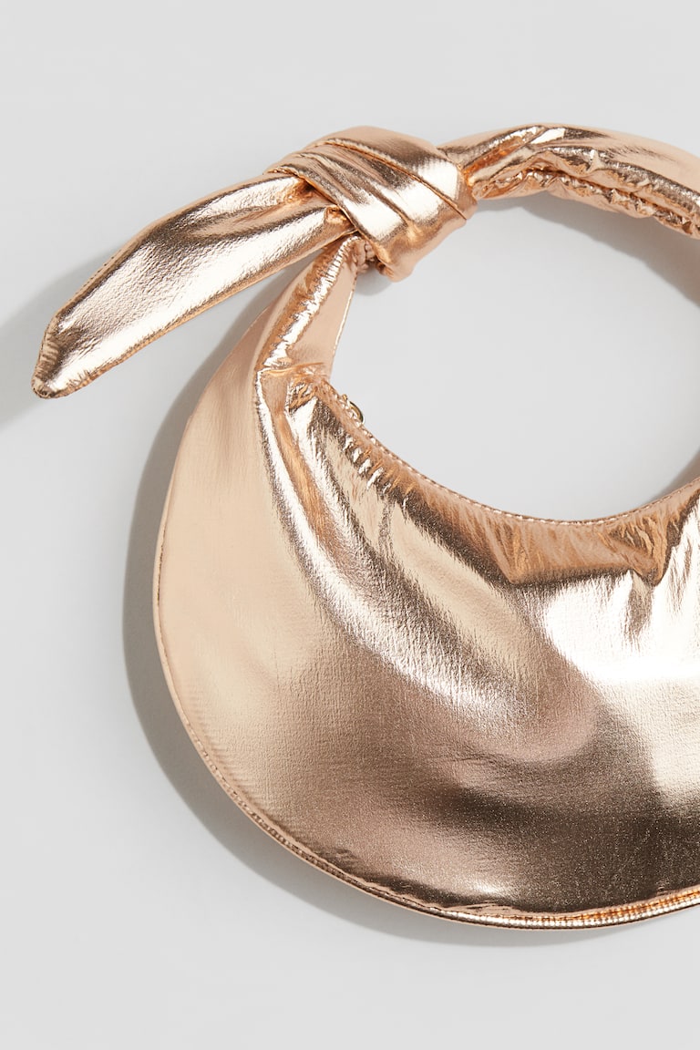 H&M Shimmery Metallic Handbag