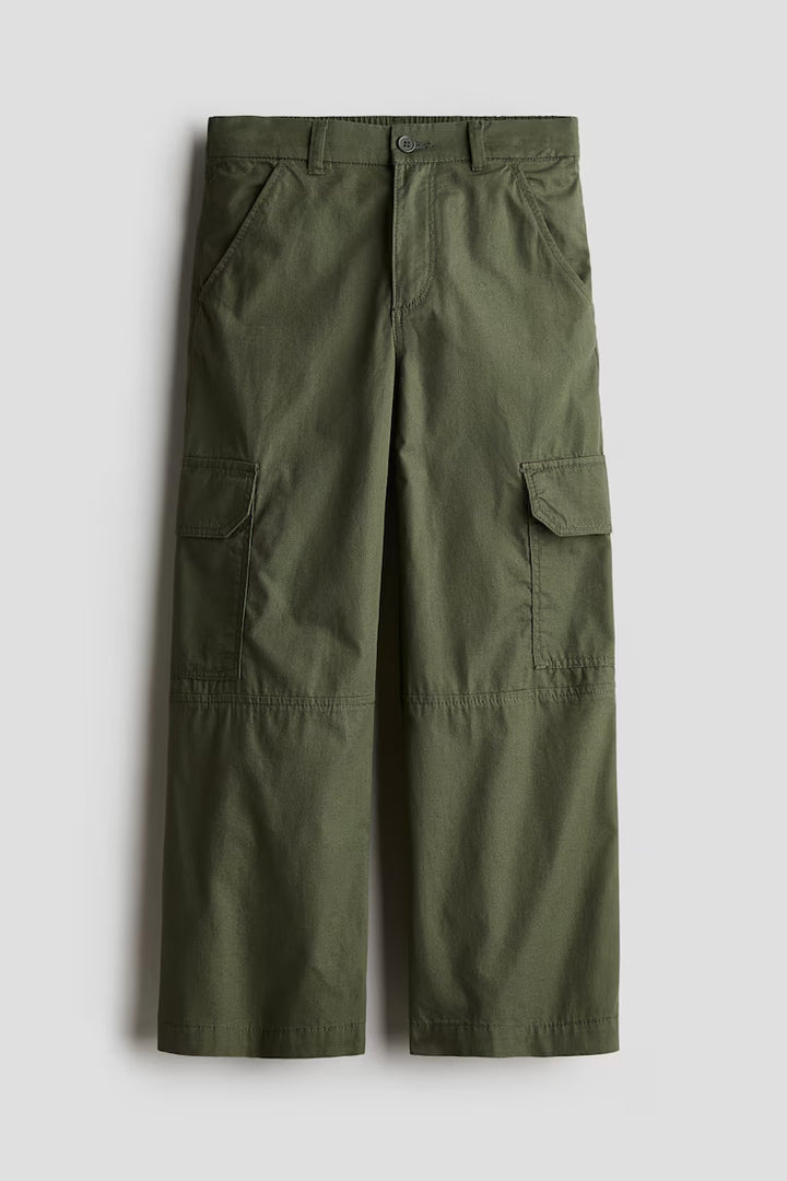 H&M Wide-leg Cargo Pants