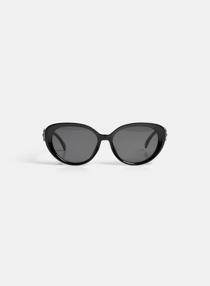 Laura Plastic Cat-Eye Sunglasses