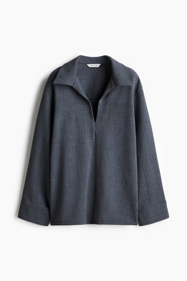 H&M Twill Pullover Shirt