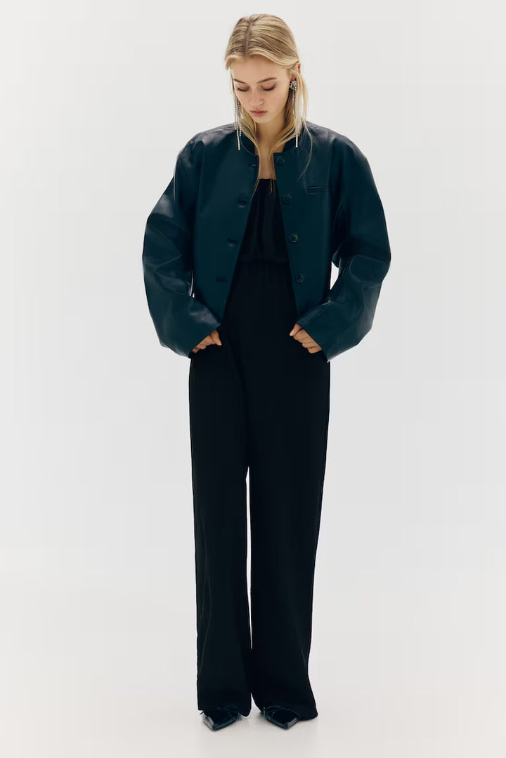 H&M Ribbed Bandeau Jumpsuit