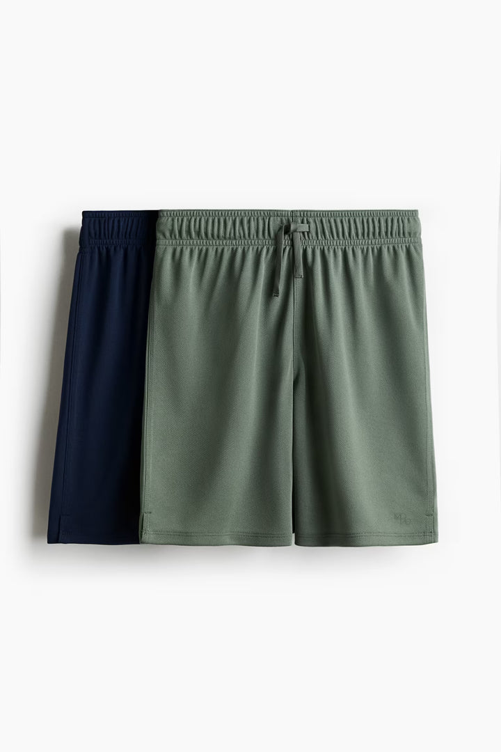 H&M 2-Pack Sports Shorts with DryMove™