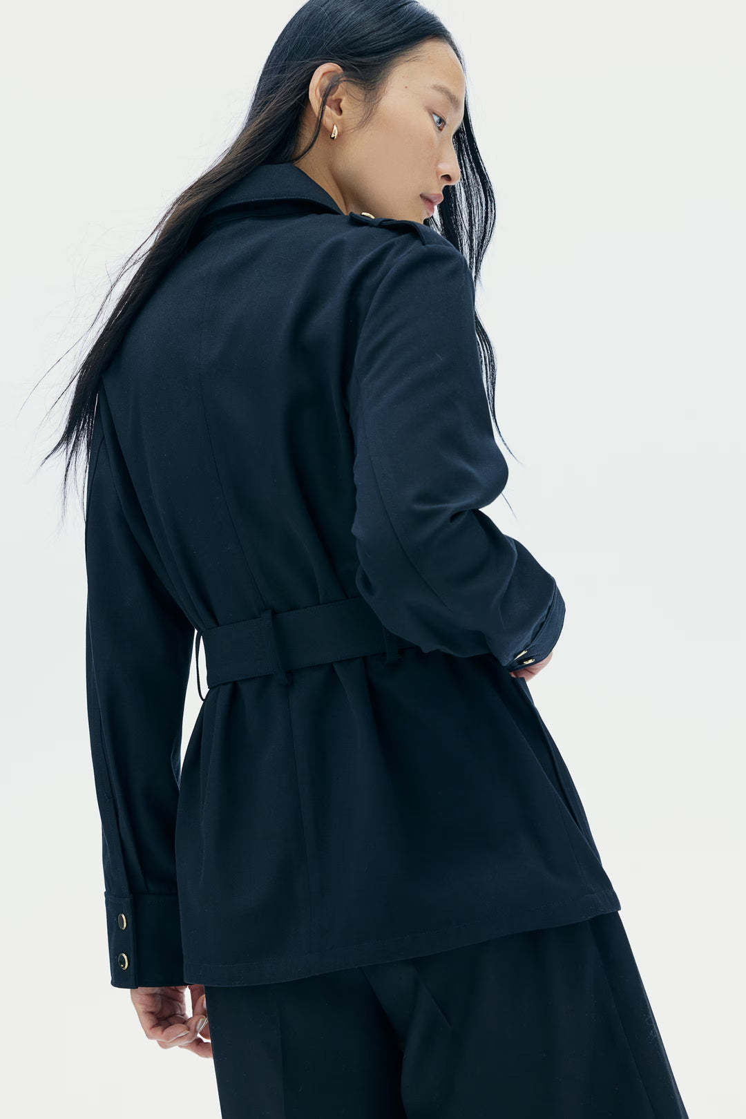 H&M Loose-Fit Cargo Jacket