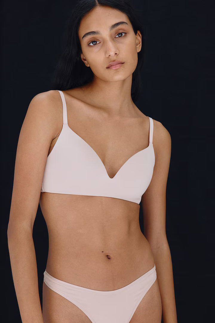 H&M Padded Soft-Cup Microfiber Bra
