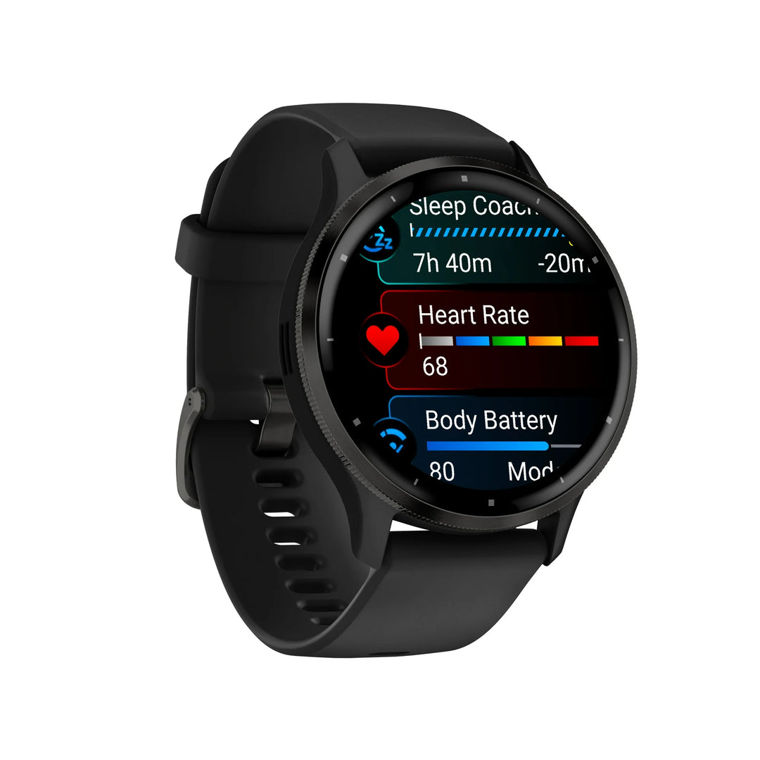 Garmin Venu® 3, GPS Smartwatch, AMOLED Display, Advanced Health and Fitness Features, Up To 14 Days Of Battery, Black