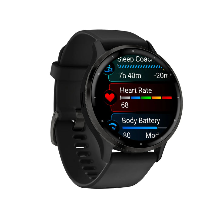 Garmin Venu® 3, GPS Smartwatch, AMOLED Display, Advanced Health and Fitness Features, Up To 14 Days Of Battery, Black