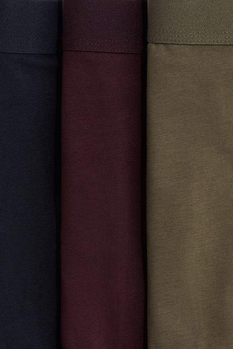 H&M 3-pack Short Boxer Briefs with Lycra®