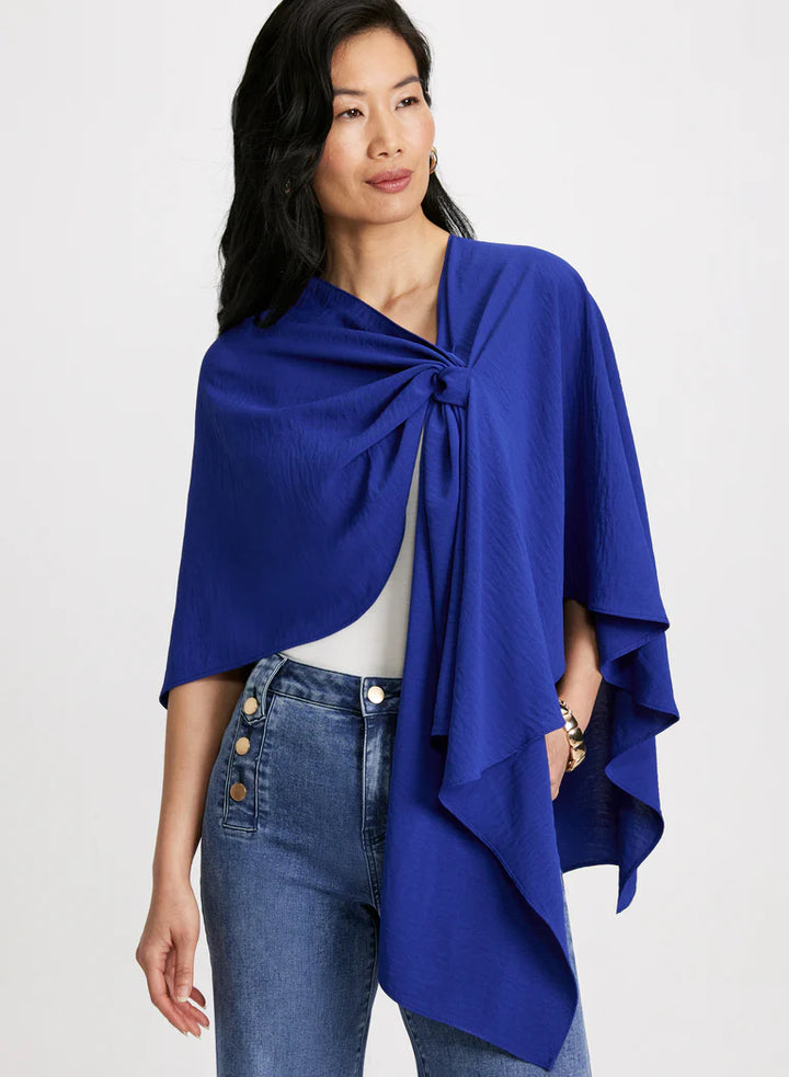 LAURA Textured Crepe Shawl