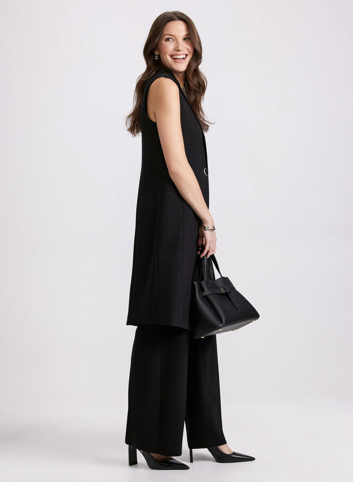 LAURA Long Buttoned Vest