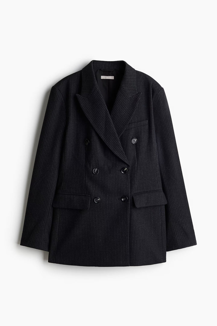 H&M Double-Breasted Blazer