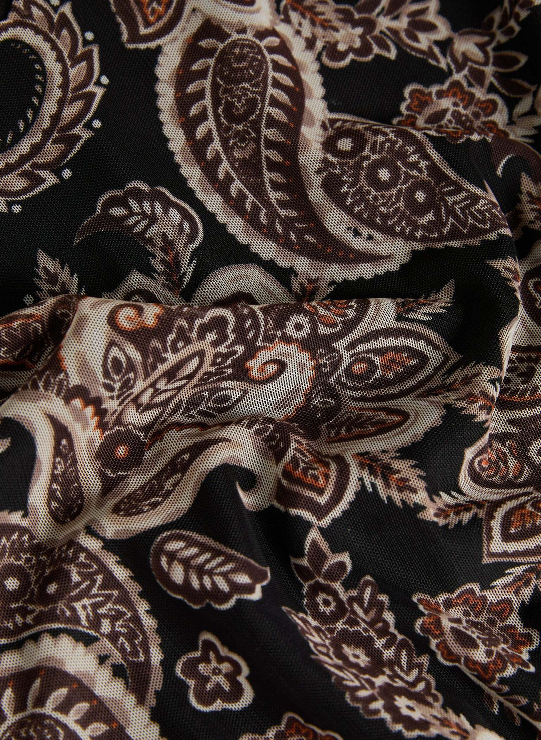 LAURA Chiffon Paisley Tunic