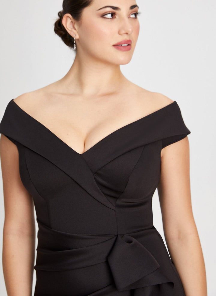 LAURA Wrap Style Mermaid Dress