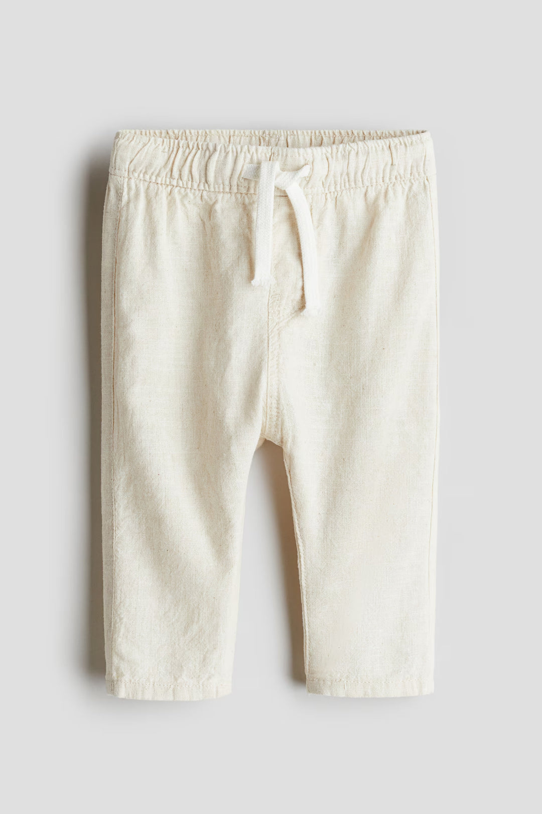 H&M Linen-Blend Joggers