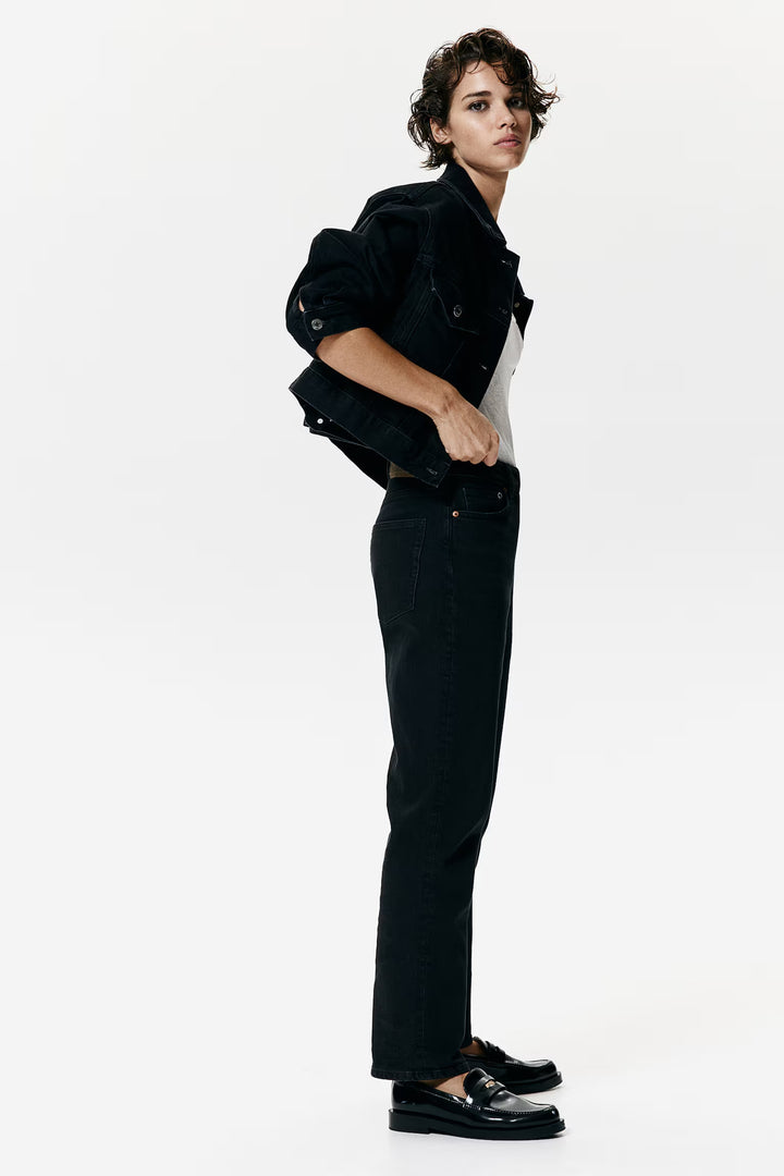 H&M Ultra High Rise Mom Jeans
