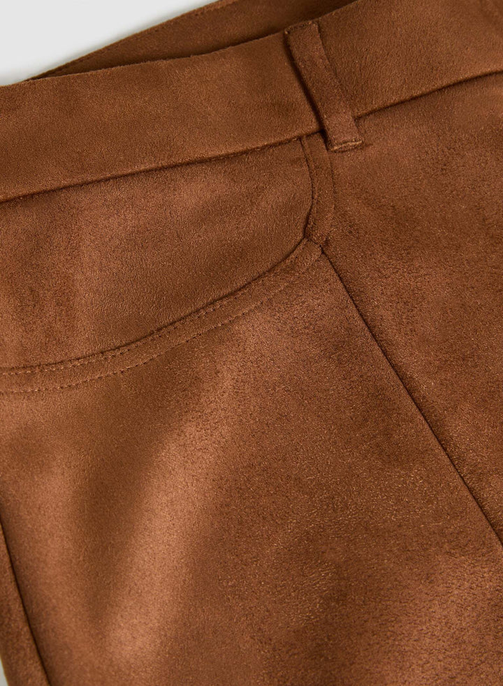 LAURA Chloe Vegan Suede Leggings - Regular