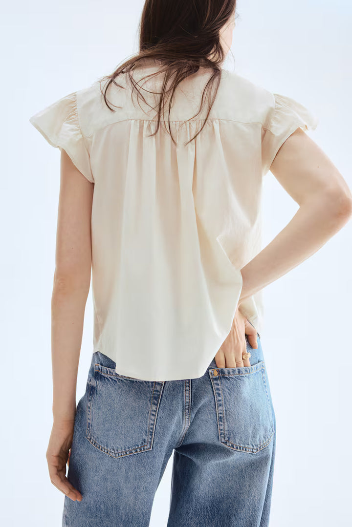 H&M Embroidered Blouse