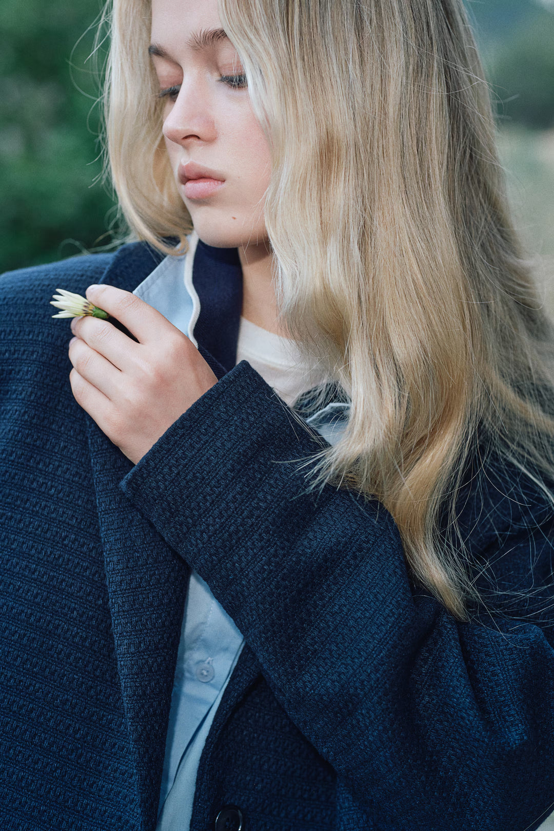 H&M Textured-Weave Blazer