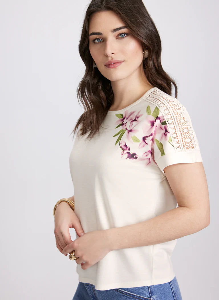LAURA Floral Print T-Shirt