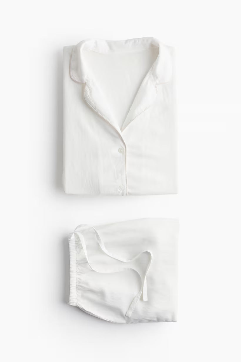 H&M Linen-Blend Pajamas