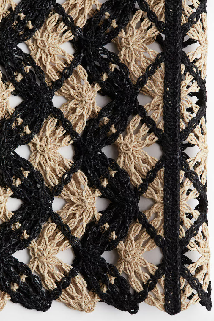 H&M Crochet-Look Skirt