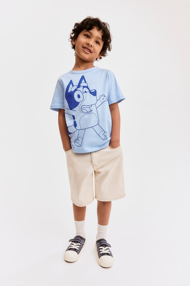 H&M Printed Cotton T-shirt