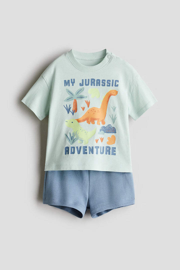 H&M 2-Piece T-Shirt and Shorts Set