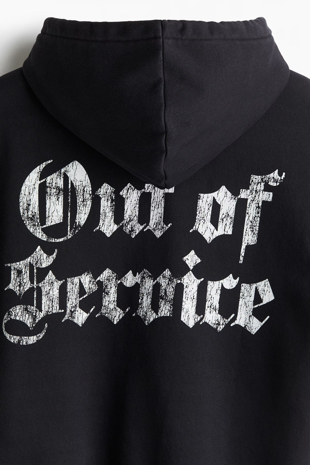 H&M Loose Fit Printed Hoodie