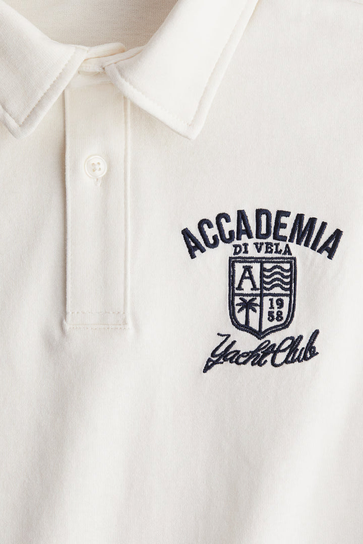 H&M Text-Motif Polo Shirt