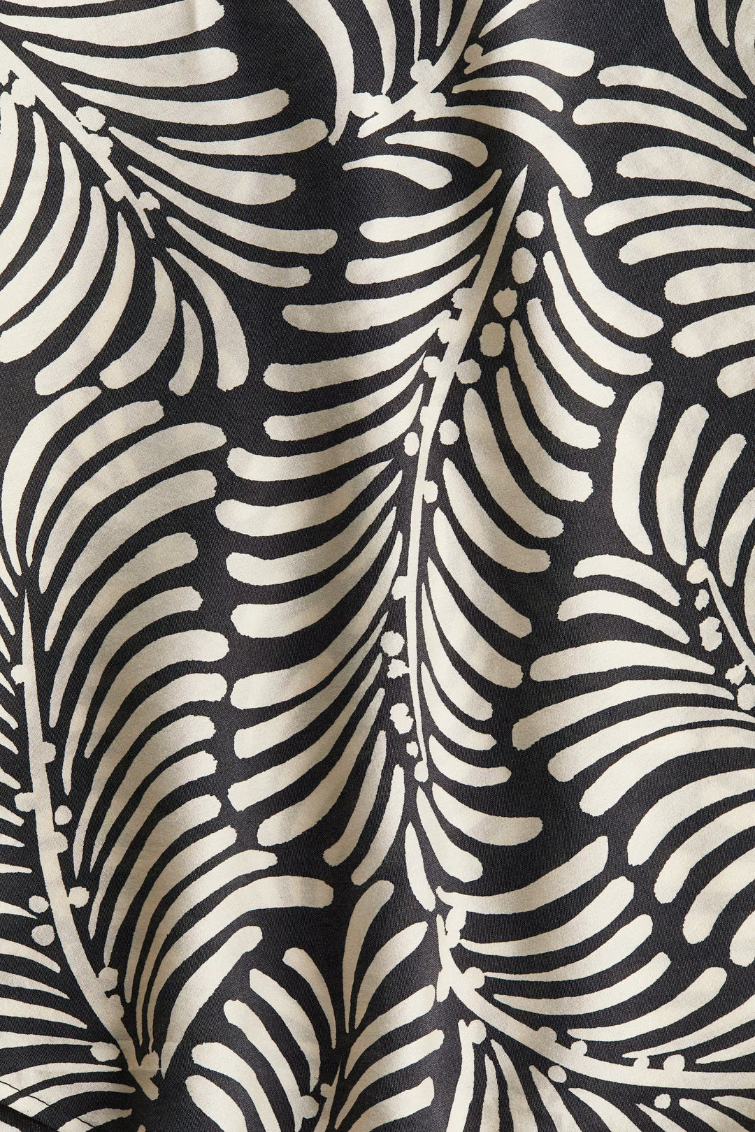 H&M Oversized Tie-Neck Blouse