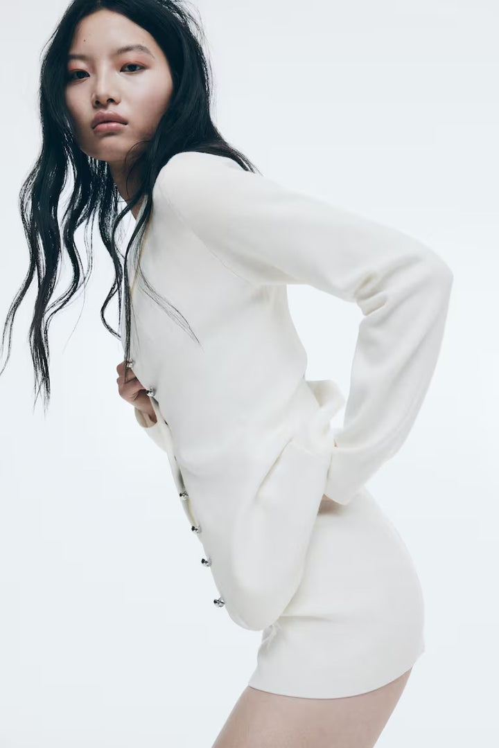 H&M FINE-KNIT SHORTS