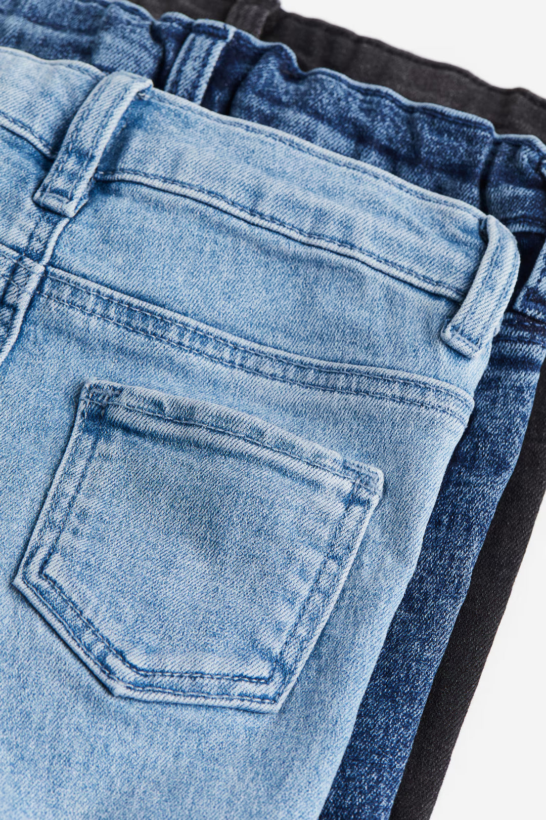 H&M 3-pack Comfort Stretch Skinny Fit Jeans