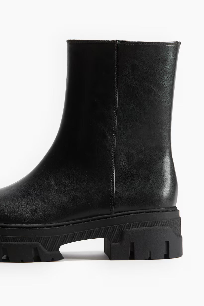 H&M Chunky Ankle Boots