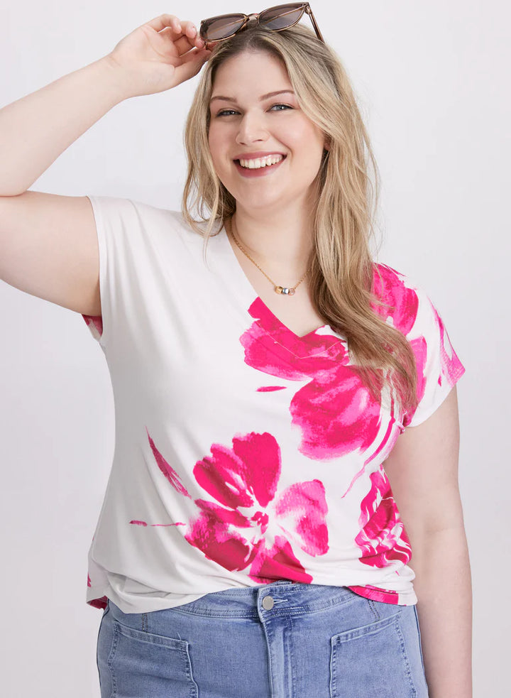 LAURA Floral Print Top