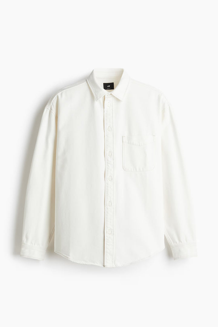 H&M Loose-fit Denim Shirt
