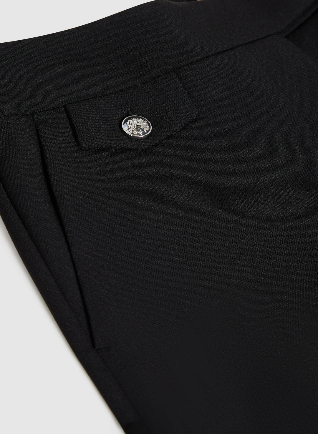 LAURA Emma Embossed Button Slim-Leg Pants