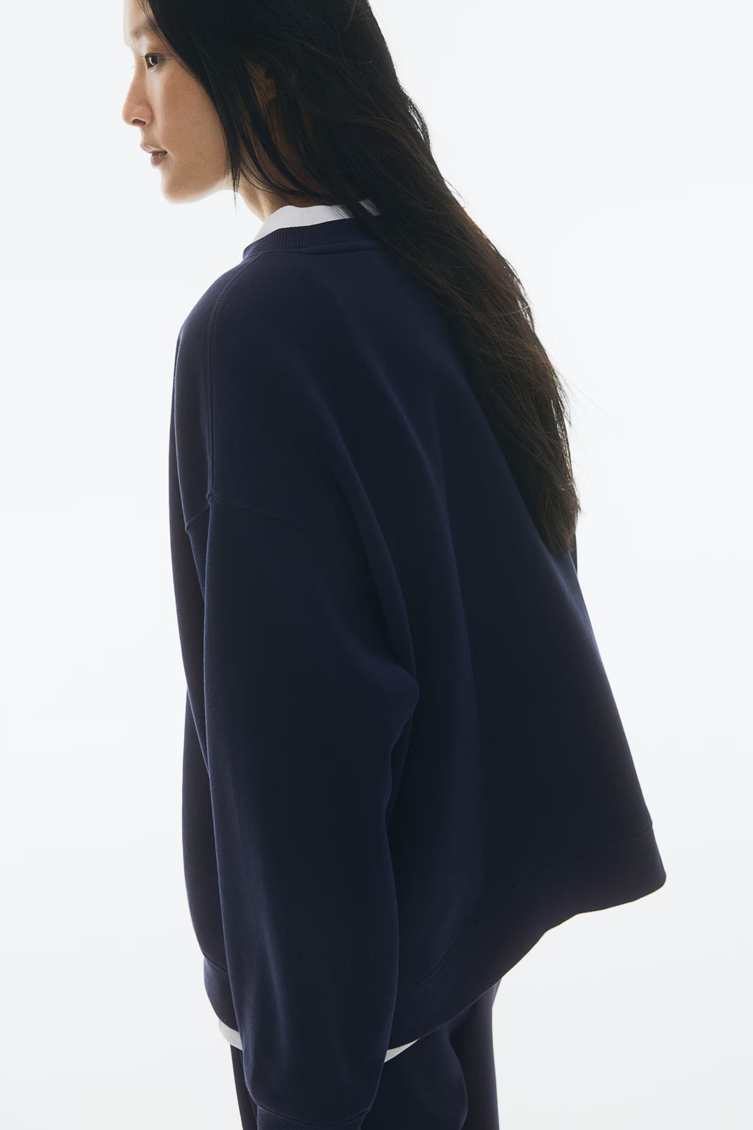 H&M Sweatshirt with Text Motif