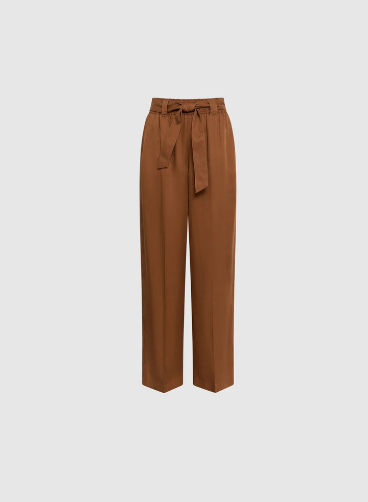LAURA Olivia Tencel Wide-Leg Pants