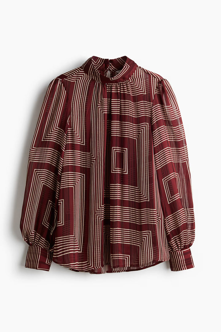 H&M Patterned Blouse