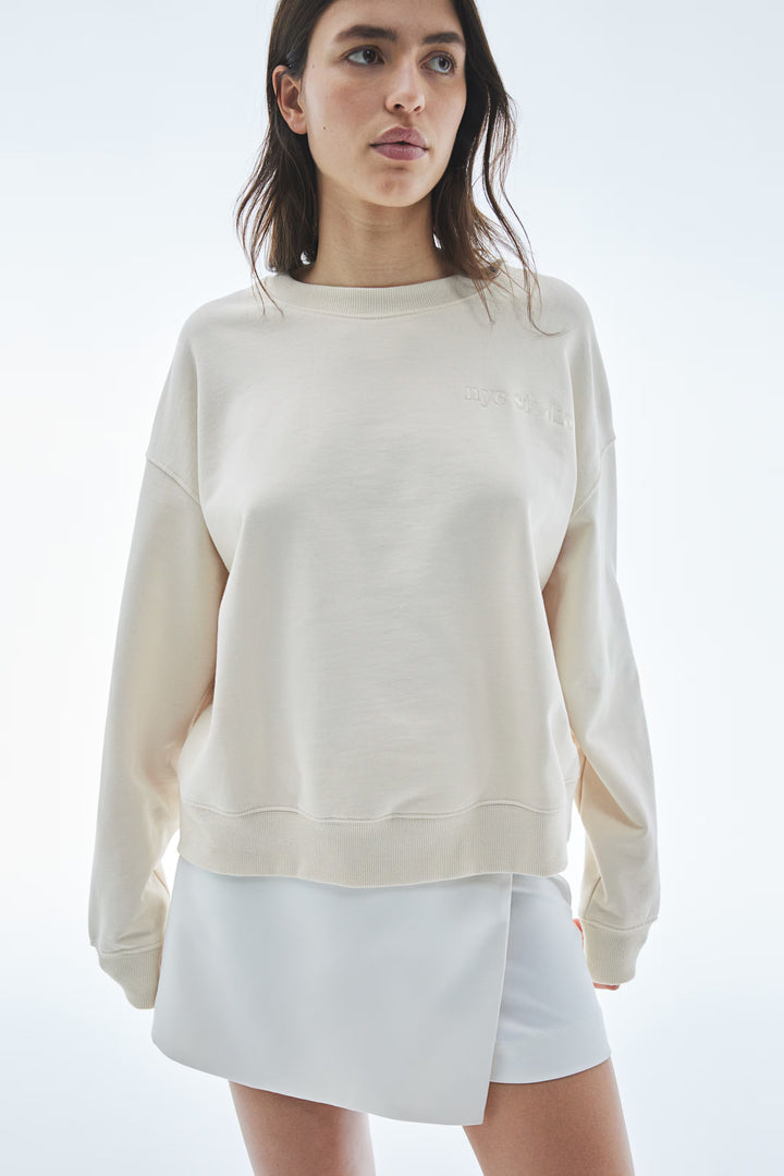 H&M Sweatshirt with Text Motif