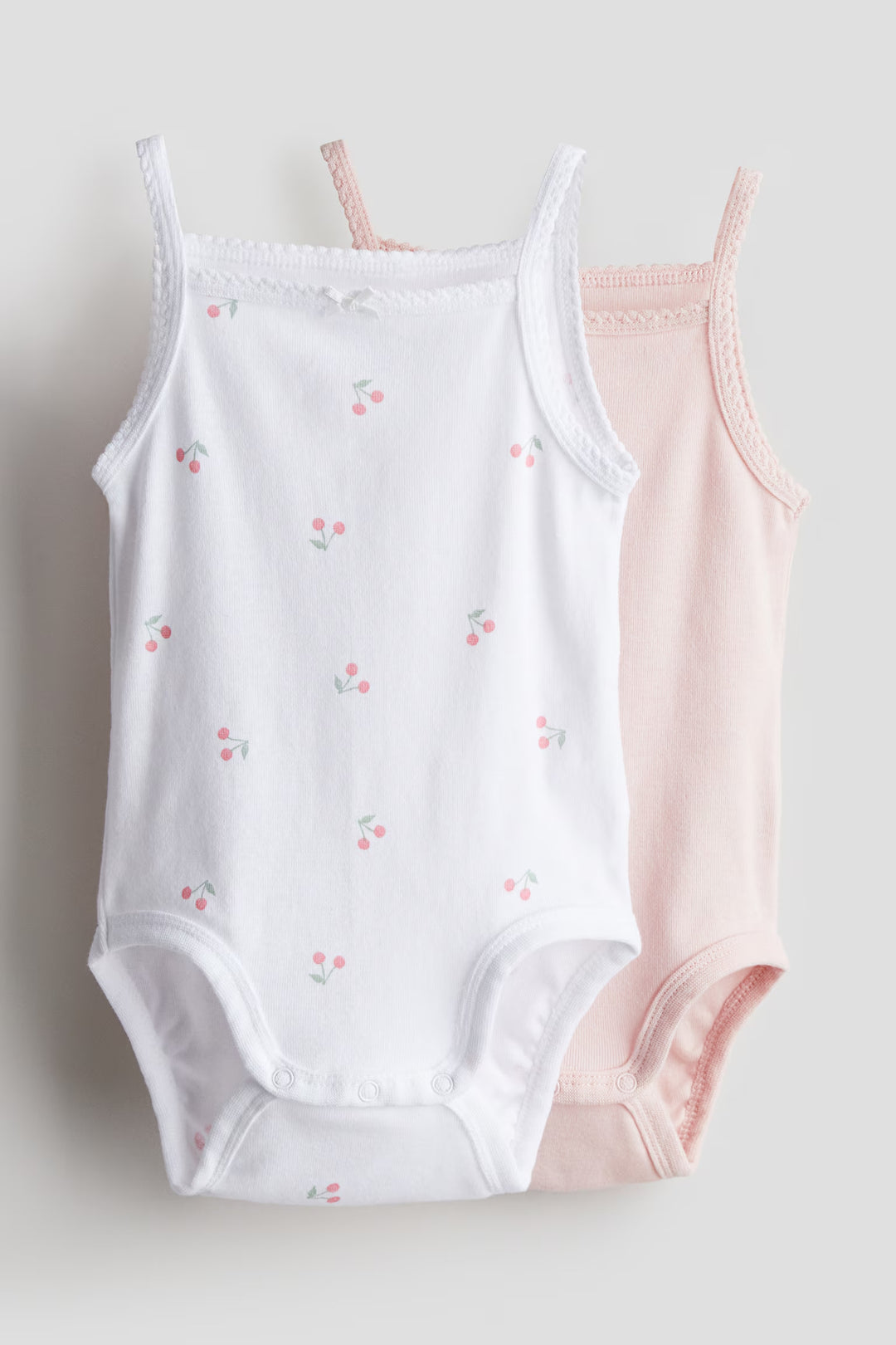 H&M 2-pack Sleeveless Cotton Bodysuits