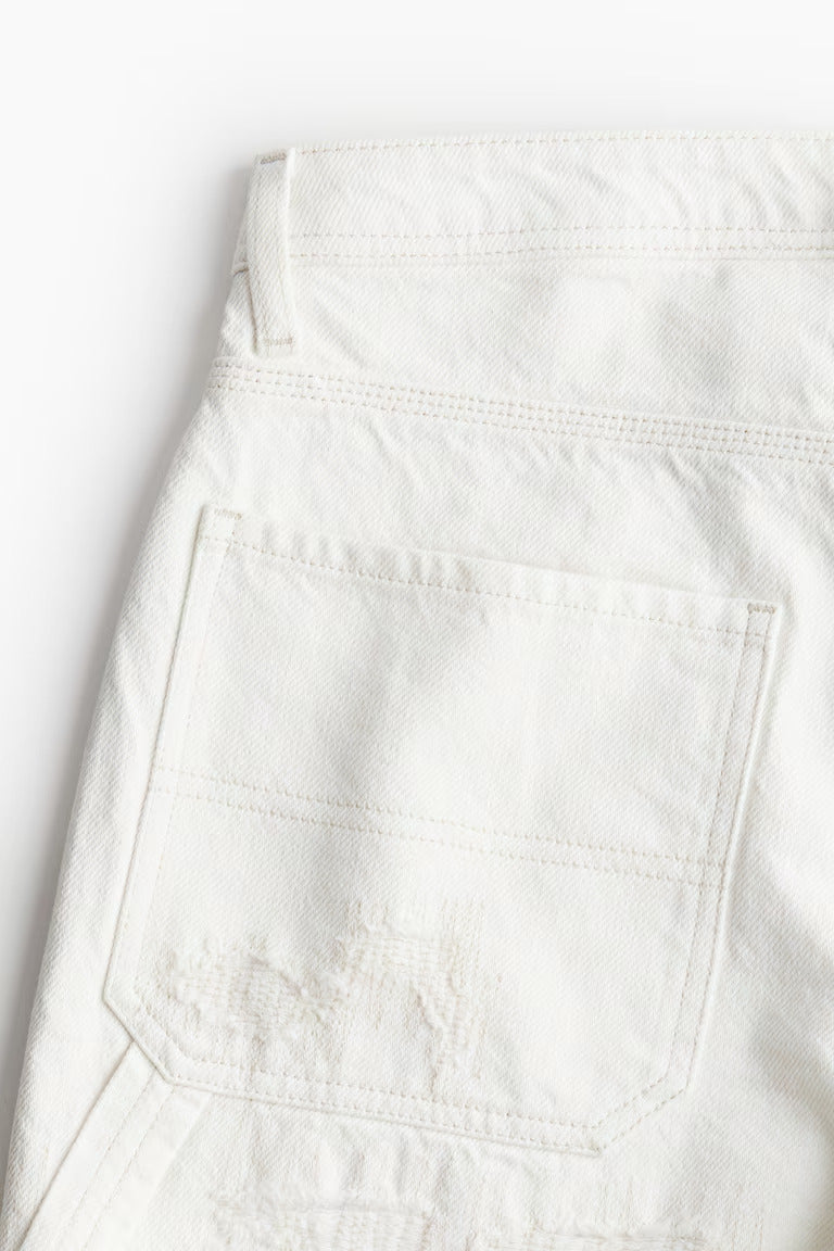 H&M BERMUDA REGULAR DENIM SHORTS